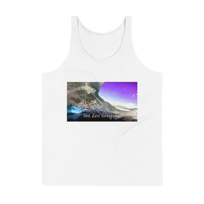 Purple Wave Unisex Tank Top