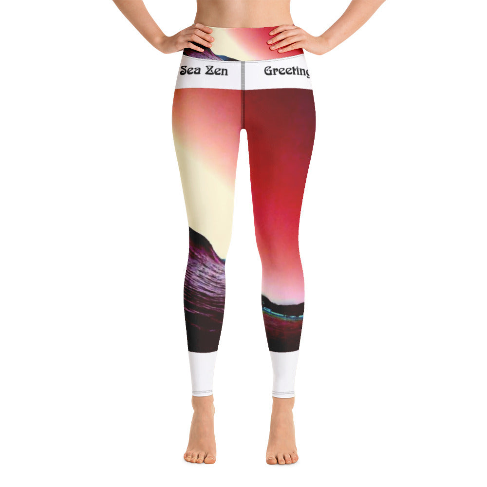 Sunset Serenity Yoga Leggings