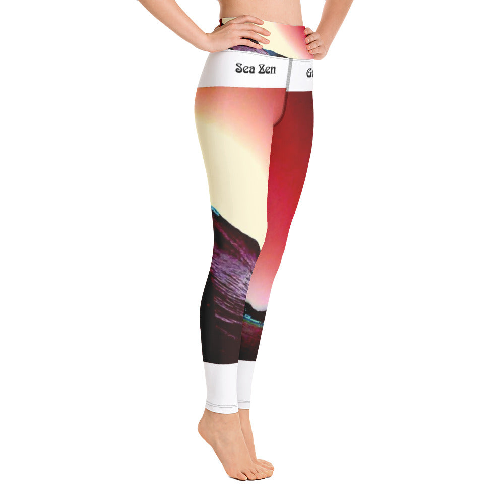 Sunset Serenity Yoga Leggings