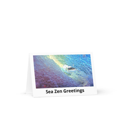 Colorful Bubbles Wave Greeting Card