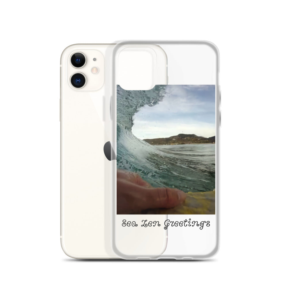 I love surfing iPhone Case