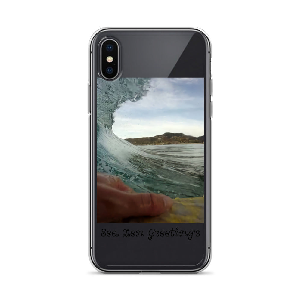 I love surfing iPhone Case