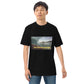 I Love Surfing Men’s Premium Heavyweight Tee