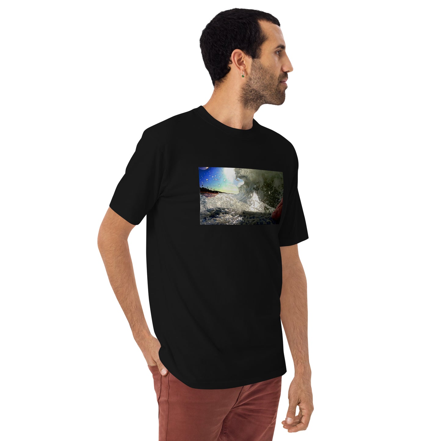 Without words Men’s premium heavyweight tee