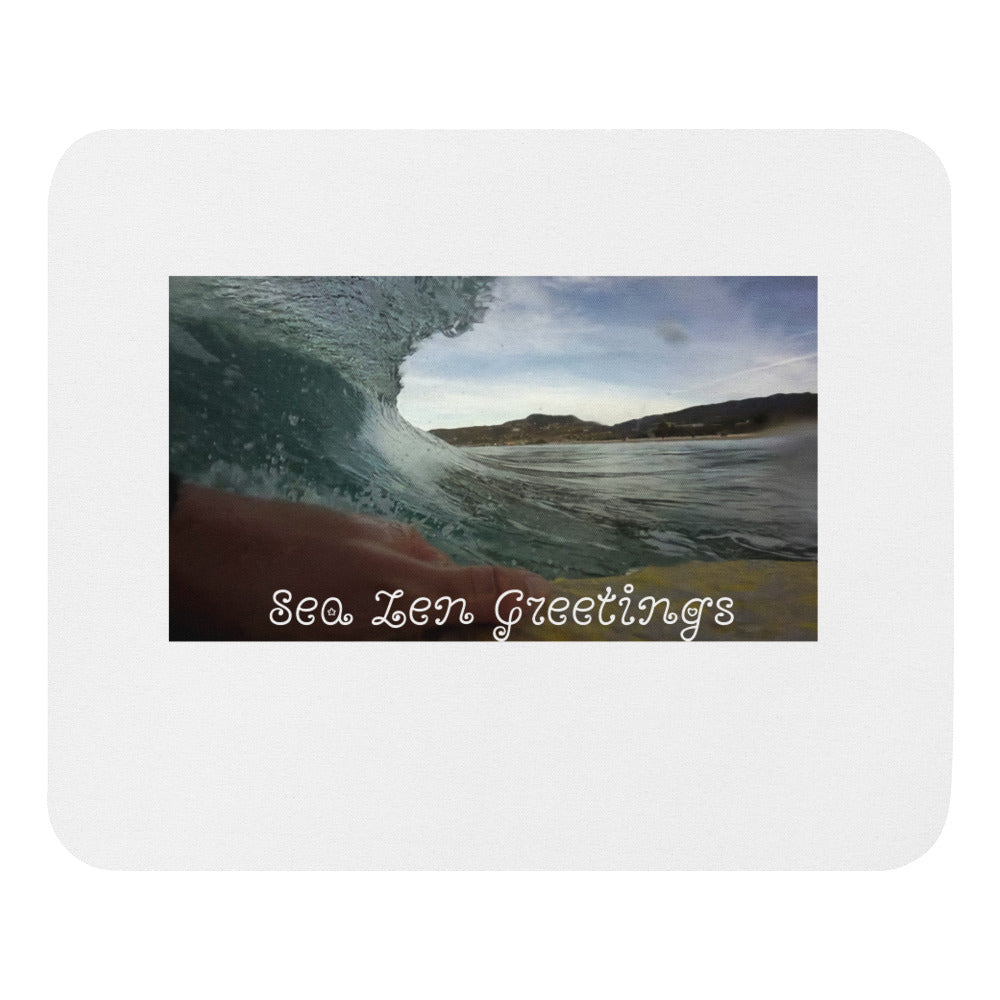 I Love Surfing Mouse pad