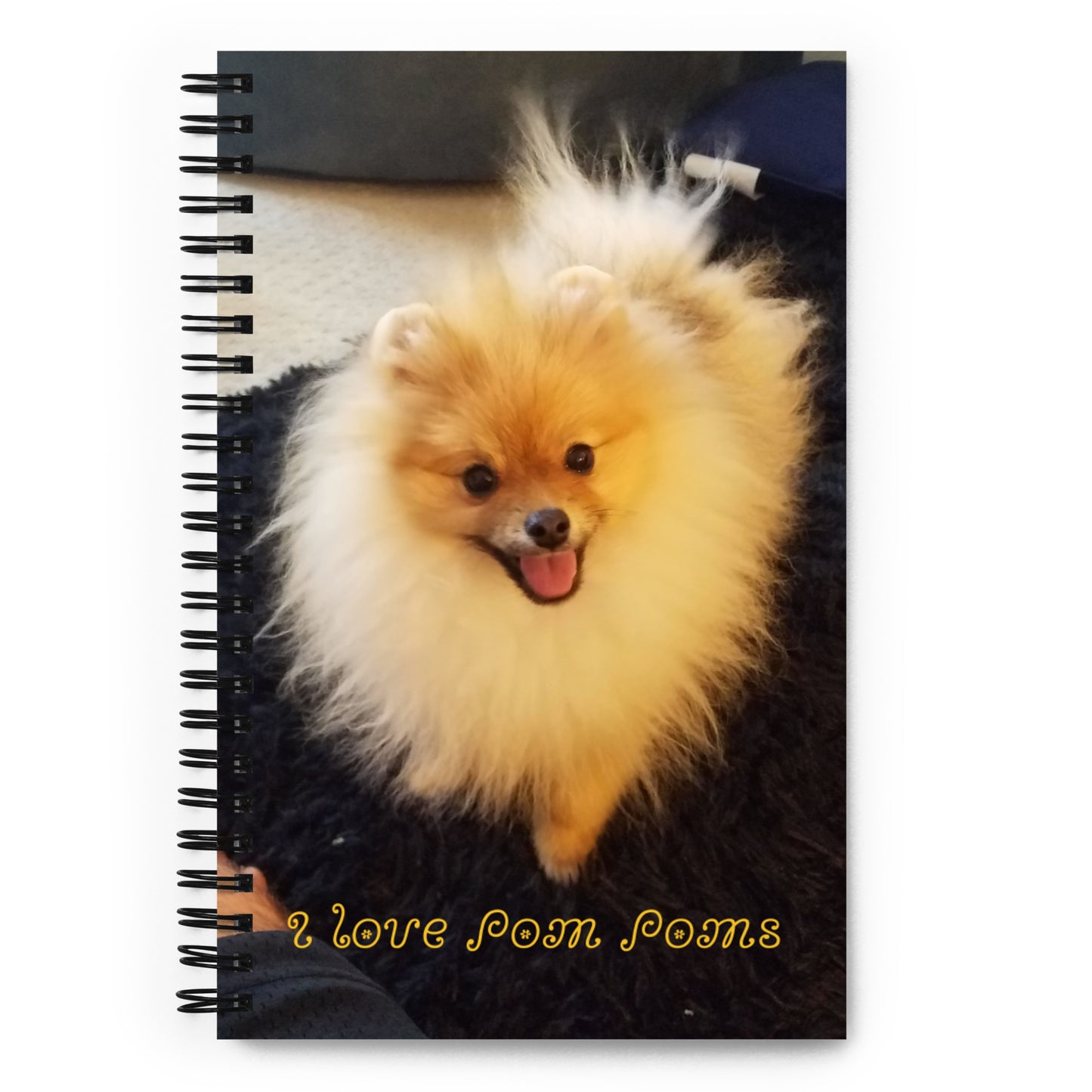 Poofy Spiral Notebook