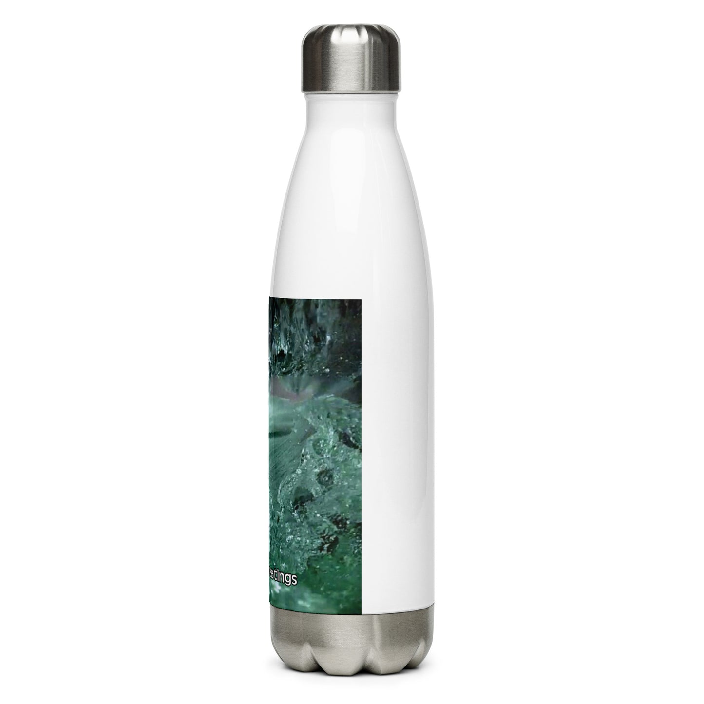 Champagne Barrel Stainless Steel Water Bottle