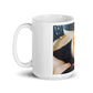 Pom Love White glossy mug