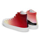 Sunset Serenity Women’s high top canvas shoes